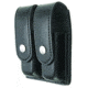 Hero's Pride Double Magazine Case, Medium, AirTek, Smooth, Silver Snaps, Medium 1432PN