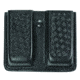 Hero's Pride Double Magazine Case, Open, Large, AirTek, Basket Weave, Black, Large 1438W