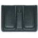 Hero's Pride Double Magazine Case, Open, Large, AirTek, Smooth, Black, Large 1438P