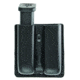 Hero's Pride Double Magazine Case, Open, Medium, AirTek, Smooth, Black, Medium 1437P