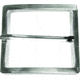 Hero's Pride Extra 1-5/8in Concealed Weapon Belt Buckle, Brushed Silver Fits HP 1265 1299E