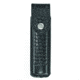 Hero's Pride Flashlight Case, Small AA LED, AirTek, BW, Silver Snap, Small 1463WN