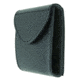 Hero's Pride Glove Pouch, Double, Flexible, AirTek, Smooth, Black 1482P