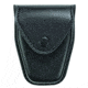 Hero's Pride Handcuff Case, Double, Reg &amp; ASP Chain, AirTek, Smooth, Black Snap 1455PB