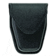 Hero's Pride Handcuff Case, Double, Reg &amp; ASP Chain, AirTek, Smooth, Hidden Snap, Black 1455PC