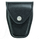 Hero's Pride Handcuff Case, Double, Reg &amp; ASP Chain, AirTek, Smooth, Silver Snap 1455PN