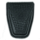 Hero's Pride Handcuff Case, Single, Lg/ASP Chain, AirTek, BW, Hidden Snap, Black, Large 1452WC