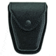 Hero's Pride Handcuff Case, Single, Lg/ASP Chain, AirTek, Smooth, Black Snap, Large 1452PB