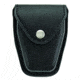 Hero's Pride Handcuff Case, Single, Lg/ASP Chain, AirTek, Smooth, Silver Snap, Large 1452PN