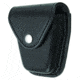 Hero's Pride Handcuff Case, Single, Med/Hinged, AirTek, Smooth, Silver Snap, Medium 1451PN