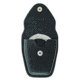 Hero's Pride Handcuff Case, Single, Med/Hinged, AirTek, Smooth, Silver Snap, Medium 1451PN