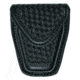 Hero's Pride Handcuff Case, Single, Small/Chain, AirTek, BW, Hidden Snap, Black, Small 1450WC