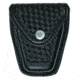 Hero's Pride Handcuff Case, Single, Small/Chain, AirTek, BW, Silver Snap, Small 1450WN