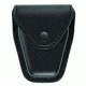 Hero's Pride Handcuff Case, Single, Small/Chain, AirTek, Smooth, Black Snap, Small 1450PB