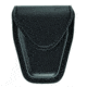 Hero's Pride Handcuff Case, Single, Small/Chain, AirTek, Smooth, Hidden Snap, Black, Small 1450PC