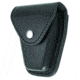 Hero's Pride Handcuff Case, Single, Small/Chain, AirTek, Smooth, Silver Snap, Small 1450PN