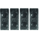 Hero's Pride Keepers 2in Belt, Standard 7/8in, Black Snaps, 4 Pk, AirTek, Basket Weave 1496WB