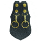 Hero's Pride Key Holder, Scabbard, Double, AirTek, Smooth, Brass Snaps 1489PG