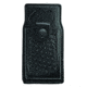 Hero's Pride Radio Case w/ Swivel, Medium, AirTek, BW, Black Snap, Medium 1440BWB
