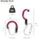 Heroclip Qliplet, Small, Hot Rod Red, HER-210012-601