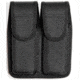 Heros Pride Double Magazine Pouch - Medium - Ballistic, Black 1032