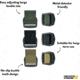 HEROS PRIDE Tactical Edc Belt - 1.5 - 1340X-9-L-38