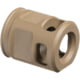 Herrington Arms HA 9mm Universal Type R Compensator, Flat Dark Earth, HC-UNIVERSALR-FDE