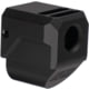 Herrington Arms HC92P V2 Glock Gen 4/5 Compensator, No Fins, Black, HC92P-V2-NOFIN-BL