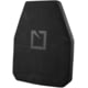 Hesco 200 Series U210 Ballistic Insert Special Rifle Threat Stand Alone Armor Plate, Large Shooter's Cut, Black, U210-SH-MC-L