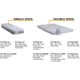 HEST Fitted 25 Sheet, Gray, 78x25x3.9in, B23108GRE
