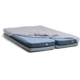 HEST Fitted 50 Sheet, Gray, 78x50x3.9in, B23112GRE