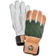 Hestra Army Leather Abisko 5 Finger Glove, Dark Green, 6, 30770-890-6