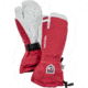 Hestra Army Leather Heli Ski Three Finger Glove - Mens-Red-9