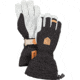 Hestra Army Leather Patrol Gauntlet 5 Finger Glove, Black, 6, 30670-100-6