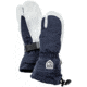 Hestra Heli 3-Finger Glove - Womens, Navy/Offwhite, 05, 30612-280020-05