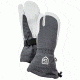 Hestra Heli Ski Three Finger Glove - Womens-Grey/Off White-5