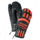 Hestra Seth Morrison 3-Finger Pro Glove Clearance -Men's-Black/Flame Red-9