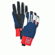 Hestra Windstopper Race Tracker Glove, Navy/Red, 7 37090-280560-7