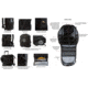 Hex Ranger Clamshell Dslr Backpack, Black, HX2468-BLCK