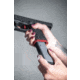 Hexmag Glock 17 9mm 17 Rounds Pistol Magazine, Carbon Fiber, 17, HX17-GLKS2-CFC