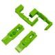 Hexmag SR-25 HexID Magazine Followers, 2 Pack, Green, Small, HXID2-SR25-GRN
