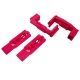 Hexmag SR-25 HexID Magazine Followers, 2 Pack, Pink, Small, HXID2-SR25-PNK