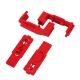 Hexmag SR-25 HexID Magazine Followers, 2 Pack, Red, Small, HXID2-SR25-RED