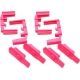Hexmag AR15 HexID Color ID System, 4 Pack, Pink, HXID4-AR15-PNK