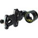 HHA Sports Optimizer Lite X 5510 Bow Sight w/Rheostat, 1 5/8in, .010 Pin, Left Hand, Black, LX-5510LH