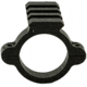 Hi-Lux 30mm Lock Ring with Rail, Matte Black, Small, 30LRWR