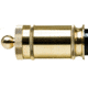 Hi-Lux Malcolm 6x Short Telescopic Rifle Scope, 18in, 3/4 Tube, Fine Cross Reticle with Micrometer Mount and Bases, Matte, Two-Tone Black/Brass, M634181B