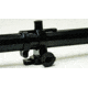 Hi-Lux Malcolm 6x Short Telescopic Rifle Scope, 18in, 3/4 Tube, Fine Cross Reticle with Micrometer Mount and Bases, Matte, Two-Tone Black/Brass, M634181B
