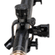 Hi-Lux Optics Malcolm 6x17mm Two Tone Short Rifle Telescope, 3/4 Tube, Adjustable Parallax, BPCR Mounts, Crescent Cuts, Fine Cross Reticle, Matte Black/Brass, M634183BP