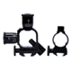 Hi-Lux Optics Malcolm External Click Adjustable Micrometer Rear Mount w/ Front Ring, 3/4in Tube, Matte Black, Small, MVSCMT